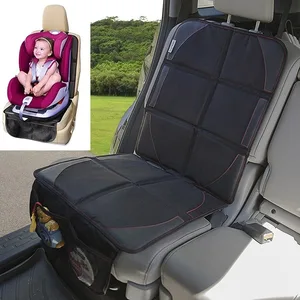 Image 2 - רכב מושב כיסוי אוקספורד עור מפוצל רכב מושב מגן מחצלות ילד תינוק רפידות מושב מגן Mat הגנת כרית פנים