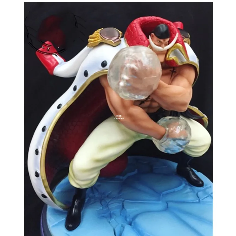 1" Цельная статуя Whitebeard Пираты бюст Эдвард Ньюгейт полноразмерный портрет четыре императора анимационная фигурка GK игрушка коробка 41 см V630