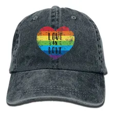 ЛГБТ, гей-Прайд, любящее сердце, унисекс, бейсбольная кепка для взрослых, Спортивная уличная ковбойская Кепка для мужчин и женщин, Snapback