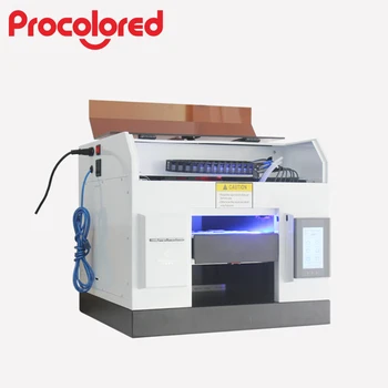 

phone case printer uv led flatbed printer print size a4 170*300mm with epson r330 printhead