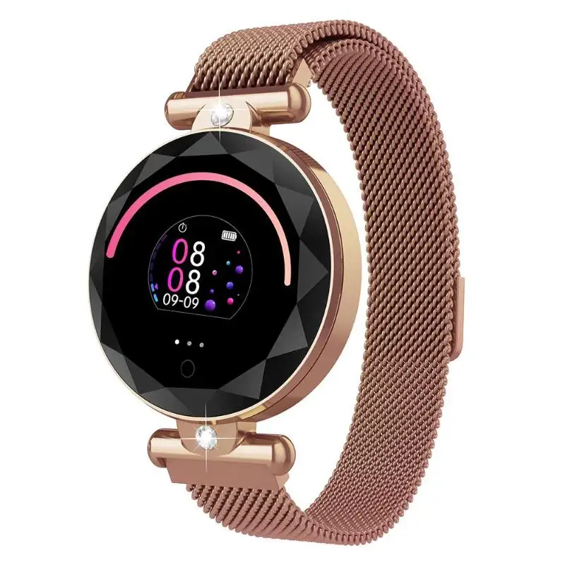 Rose Gold Смарт-браслет S216K монитор сердечного ритма фитнес-трекер умный Браслет - Цвет: Rose Gold