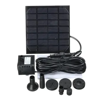 

Solar landscape water pump fountain Energy saving Garden decoration Aquarium Small pond Oxygen circulating water