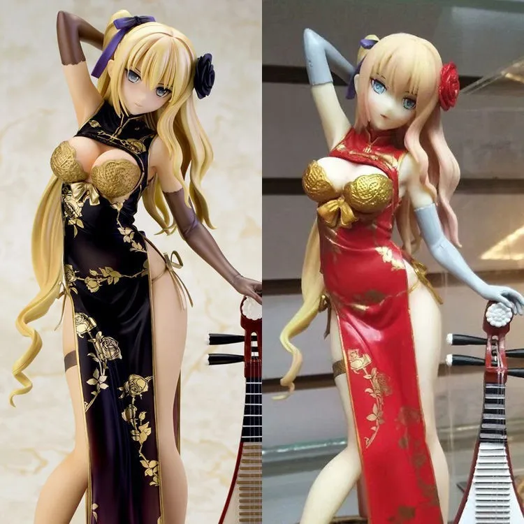 Аниме SKYTUBE T2 Art Girls STP Jin-Lian Sexy Girl Cheongsam Lute Ver. Масштаб 1/6 ПВХ экшн-фигурка модель