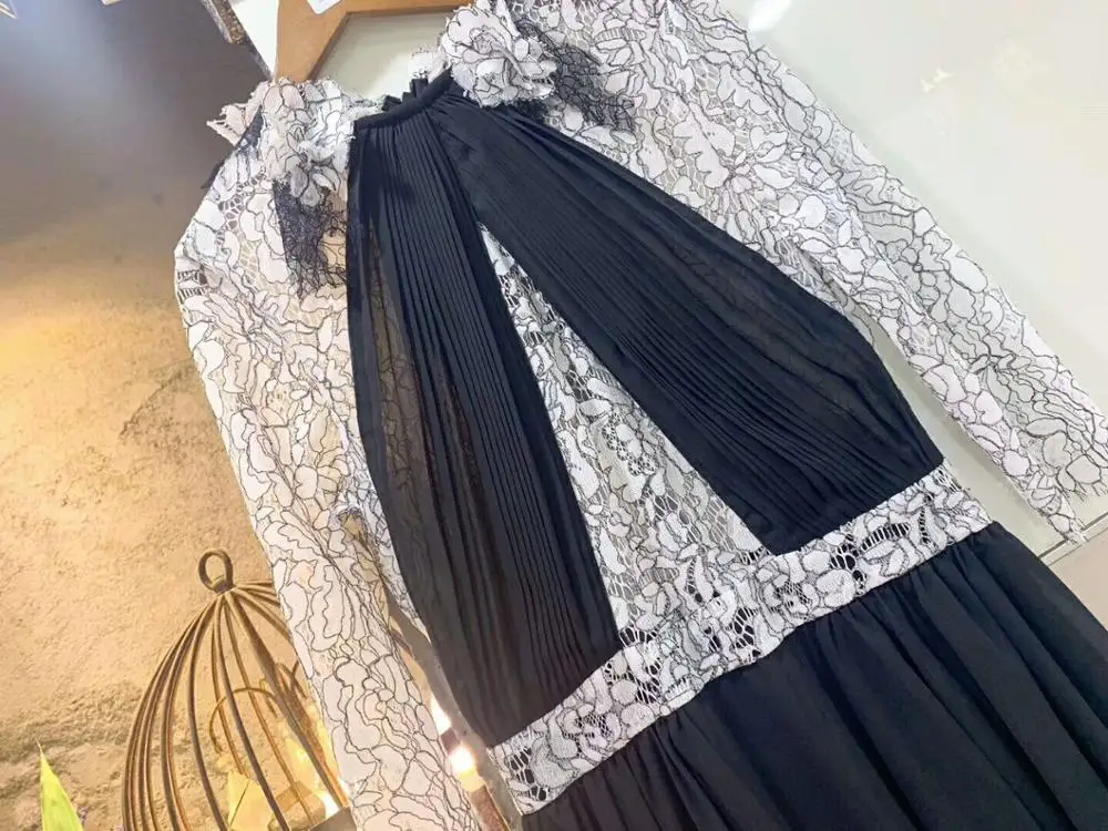 Новое Женское кружевное Элегантное макси платье с круглым вырезом Vestidos знаменитое вечернее облегающее платье