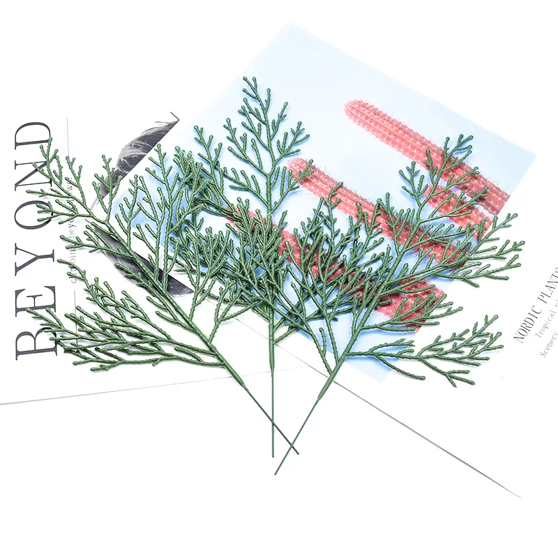 

2/5/10 Pieces Christmas tree Crafts artificial plants wedding decorative flowers diy gift needlework home decoration accessories