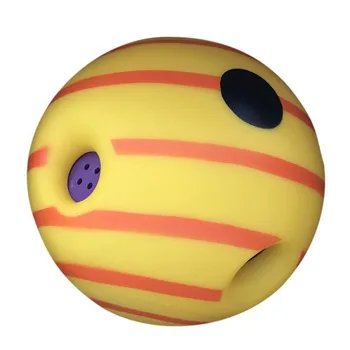 

Dog Toy Fun Sounds Ball Pet Cat Dog Squeak Toys Silicone Jumping Interactive Toy Training Ball For Small Large Dogs Pet Supplies
