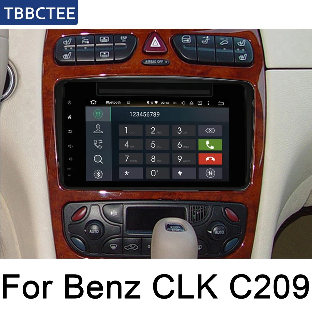 

For Mercedes Benz CLK C209 W209 1998~2005 NTG Car Android Multimedia GPS Navigation DVD Player Radio Stereo USB WIFI HD Screen