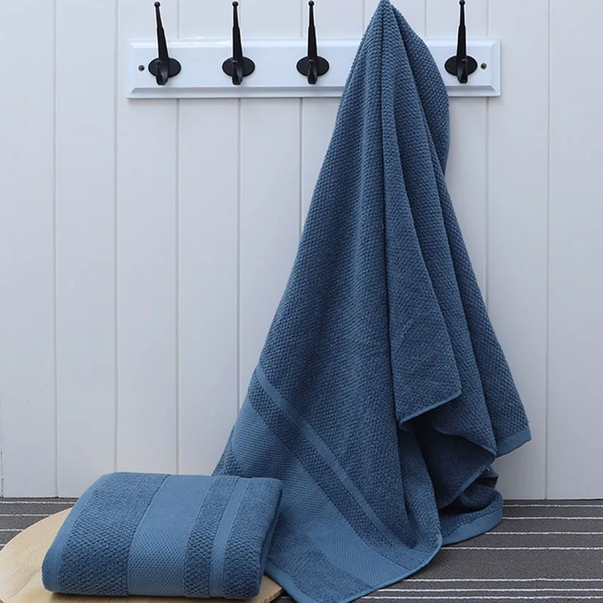 Color 3 Striped Towel Cotton Bath Towels Plaid Home Spa Thick Shower Bathroom Towel Gift for Adults Kids Handtuch Toallas 70*140cm - Color: Color 3