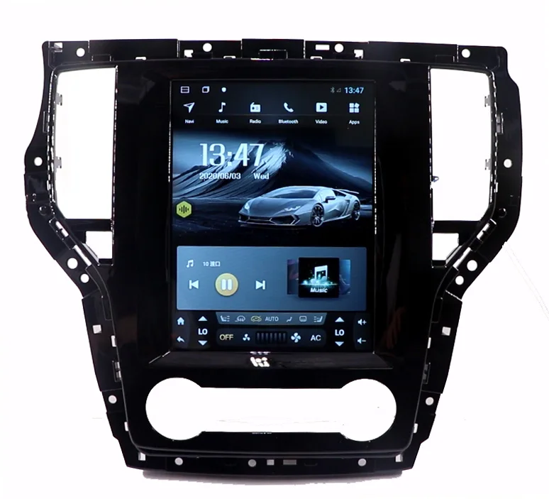 Asvegen Android 8.1автомобильный DVD плеер для Roewe RX5 2018 4 + 64 Гб 12 1 дюймов Tesla вертикальный