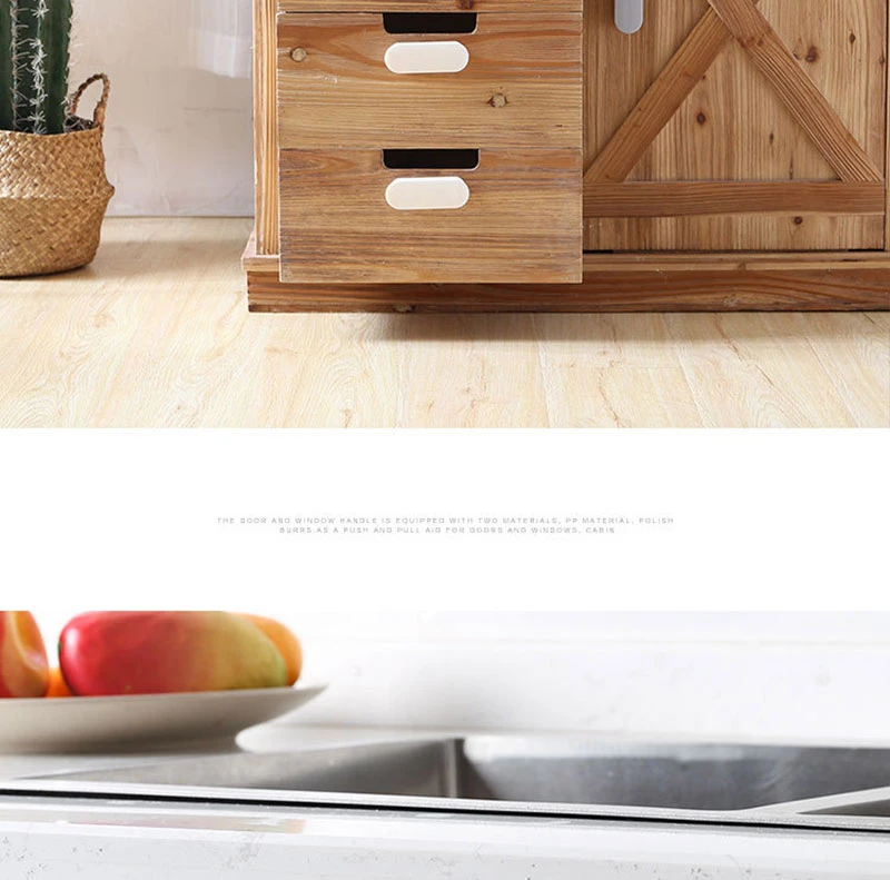 2pcs Door Window Cabinet Punch-Free Drawer Organizer Handle Holder Multifunctional Labor-Saving Auxiliary Device Storage Box