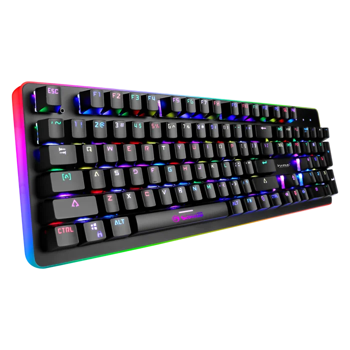 MARVO KG954G игровая клавиатура цветная (RGB) Подсветка Проводная с USB мембранная для