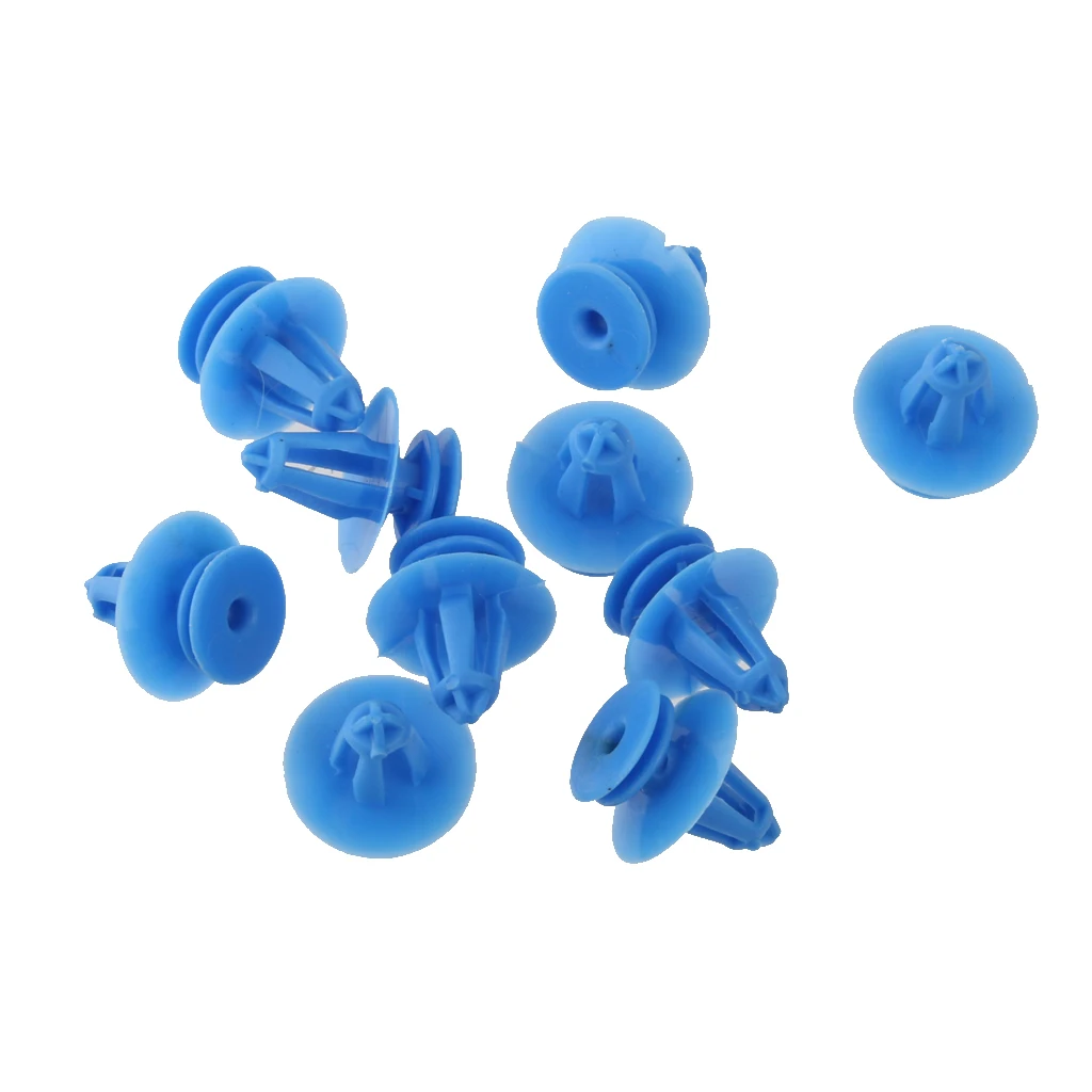 10pcs Door Trim Panel Clip Rivet Retainer Fastener For VW Volkswagen / Ford