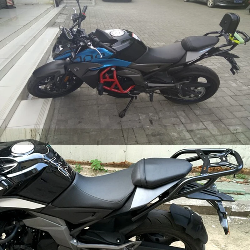 Запчасти для мотоциклов для CF MOTO 400NK 650NK 16-18багажная стойка бар аксессуары мотоциклетные задние крылья полки подлокотник держатель с защитой