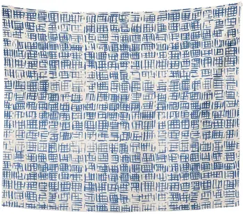 

Tapestry Tie Dye Shibori Ink Japanese Modern Batik Watercolor Indigo Tapestries Wall Hanging for Living Room Bedroom Dorm