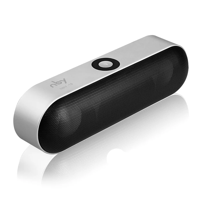 Белый Kaolanhon 10 Вт беспроводной Bluetooth 4,2 активный динамик мини стерео двойной динамик сабвуфер высокой мощности портативная карта FM USB TF Nby-18 - Цвет: Белый