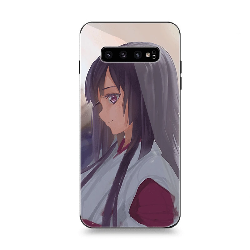 Чехол для телефона Стекло для samsung A10 A20 A30 A40 A50 A60 A70 S7 край S8 Plus Note 8 9 S10 крышка Токио воронами Тсучимикадо Нацумэ