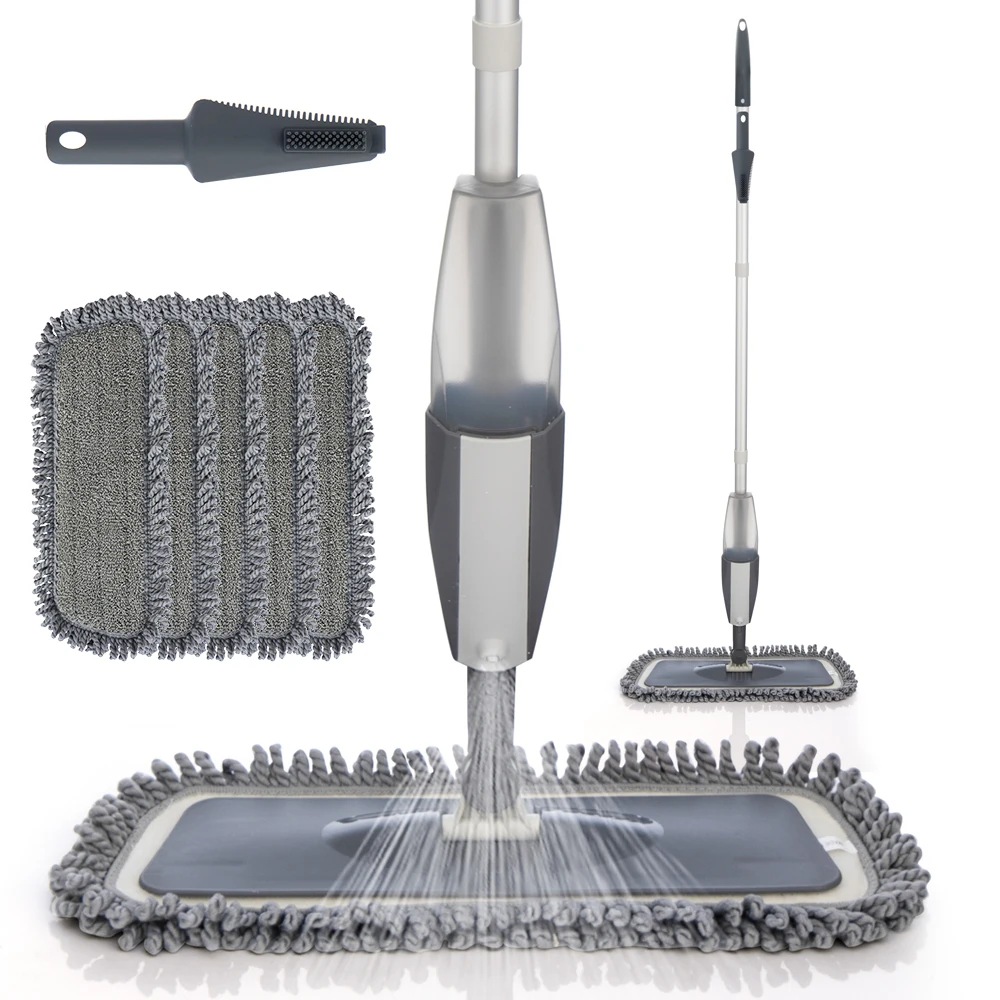 Mops Spray Laminate Household-Tile Microfiber Reusable-Pads Floor-Clean Kitchen for Ceramic