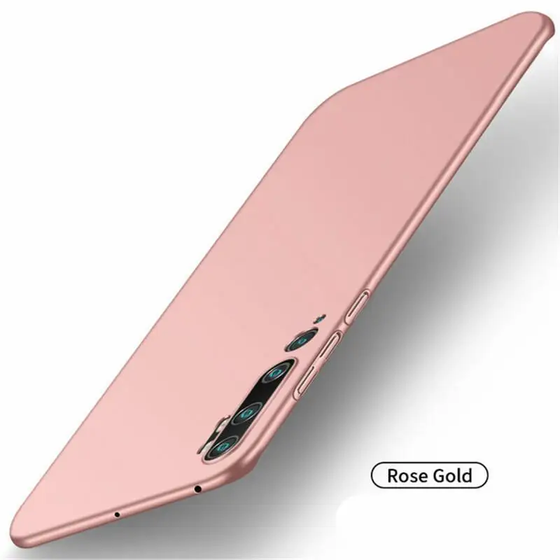 For Xiaomi Mi Note 10 CC9 Pro Case Ultra-thin Hard PC Cover Matte Frosted Protective Capa Fundas |