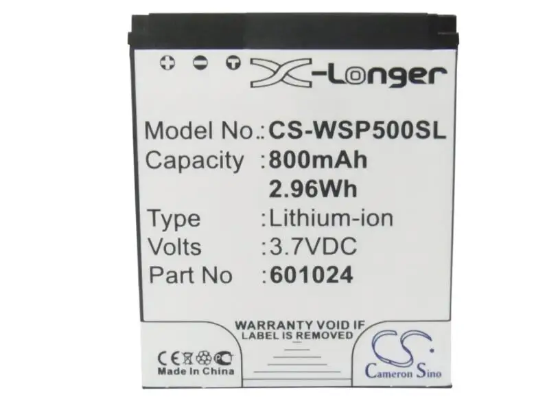 Cameron sino 800mah аккумулятор для SWISSVOICE MP50 061024 мобильный, смартфон аккумулятор