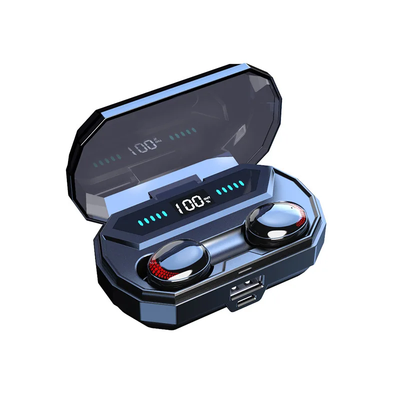 

TWS Earphones Wireless Bluetooth 5.0 Earphone In-Ear Headphones Ear Headphone Touch Control Earbuds LED Headset For IPhone