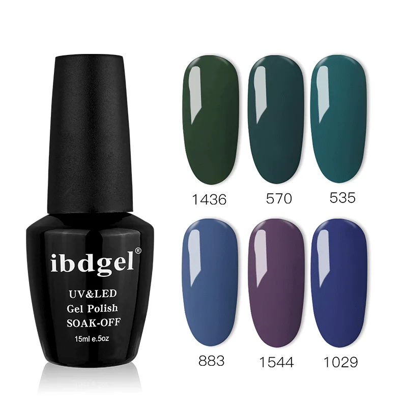 set 4 6 шт ibdgel Morandi Цветной Гель-лак для ногтей осенний Гель-лак салонный впитывающий долговечный Гель-лак для ногтей DIY дизайн маникюра гельлак nail gel gel polish - Цвет: set 4
