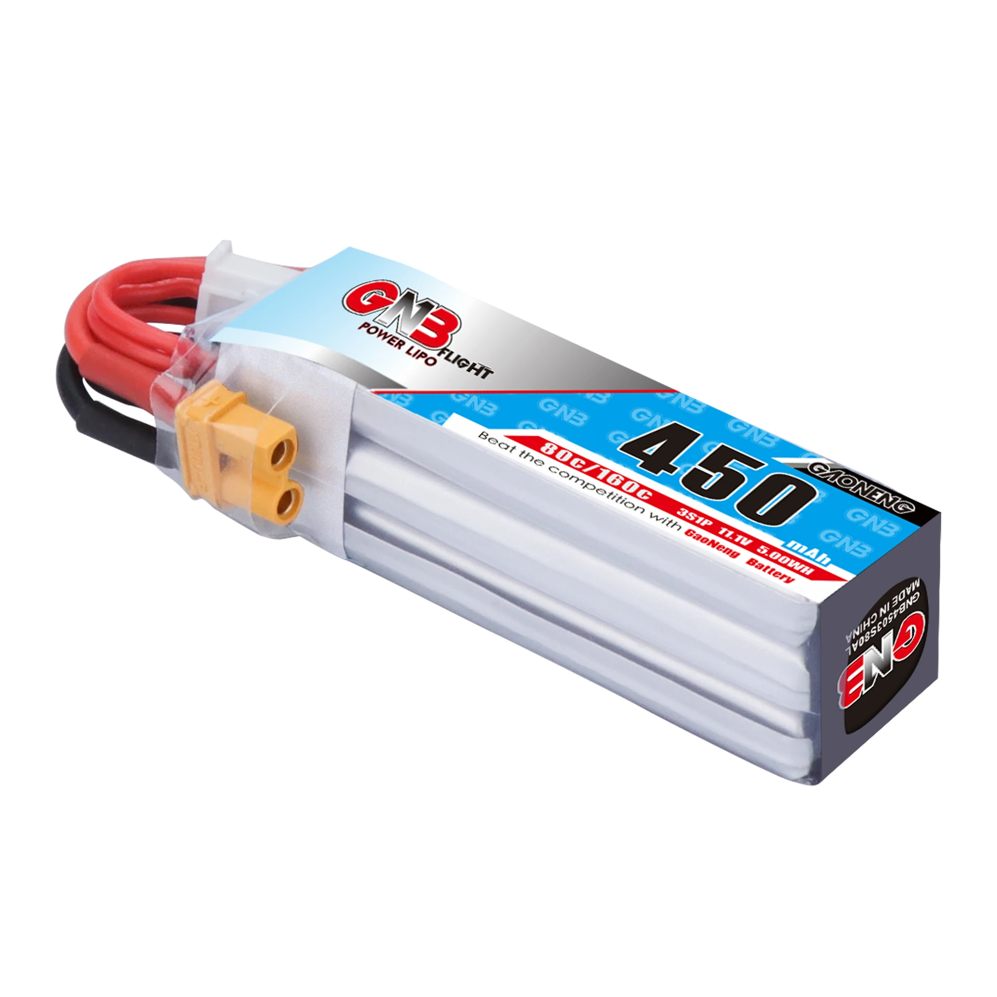 Gaoneng GNB 2S 3S 11,1 V 4S 14,8 V 450 мА/ч, 80C Lipo Батарея XT30 Разъем для RC CineBee кино Whoop BetaFPV Квадрокоптер зубочистка Drone