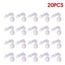 

20pcs/lot Children Security Protector Baby Care Multi-function Child Baby Safety Lock Cupboard Cabinet Door Drawer Safety Locks