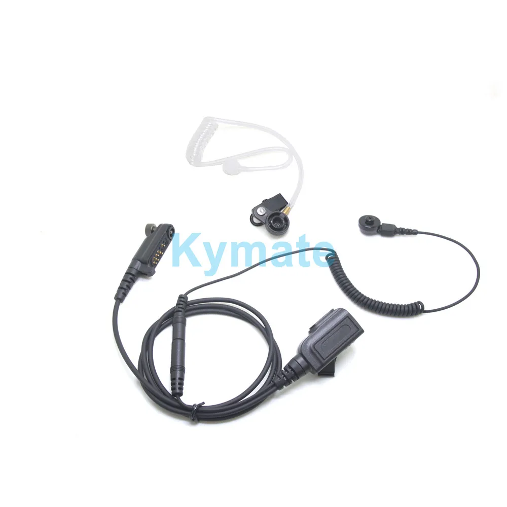 Трубчатый наушник для Hytera PD685 X1p X1e PD682 PD600 PD605 PD662 PD665 PD602 PD680 Двусторонняя
