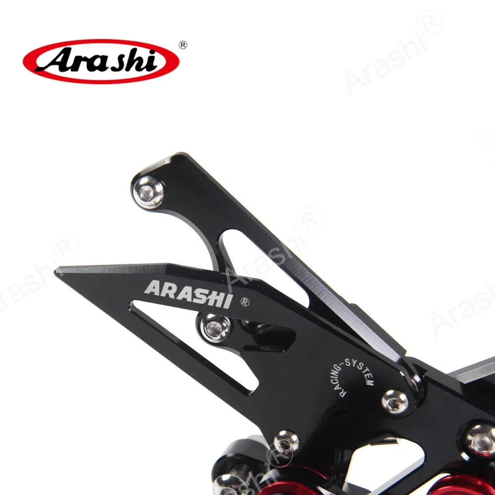 Arashi 1 комплект CBR1000RR 2008-2011 CNC регулируемая подножка Rearsets для HONDA CBR1000 CBR 1000 RR 2008 2009 2010 2011 подножки