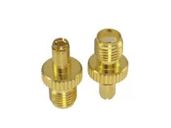 

10pcs Adapter TS9 male PLUG to SMA female Jack RF connector gold plating