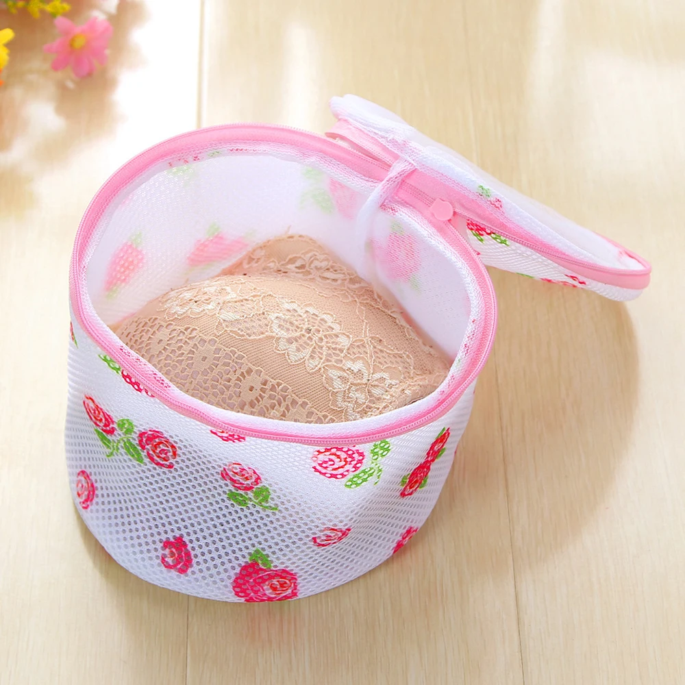 Lingerie Washing Home Household Clothing Underwear Washing Bag Net Bra Wash Bag Zipper Mesh Laundry Storage Bag Basket Organizer