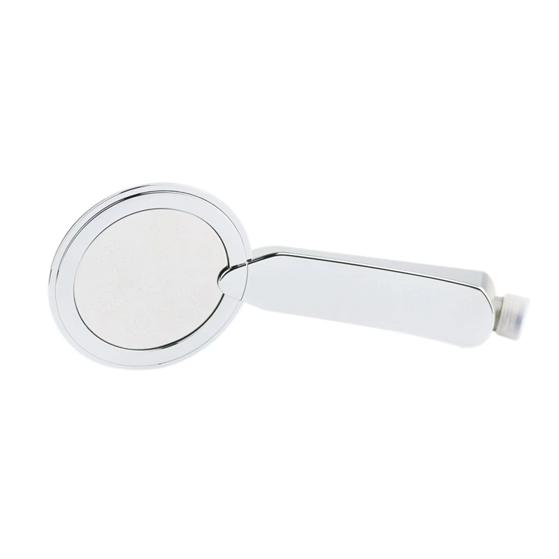 

Shower Head Water Saving high Pressurized ABS With Chrome Handheld 3 Style Rainfall Bathroom Water Booster Shower head Silver