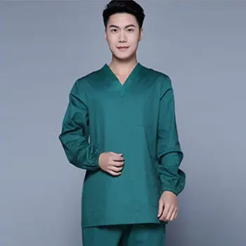 

Nurse Uniforms Medical Surgical Clothes White Coats Women Long Sleeve Hospital Doctor Clothing Lab Coats Beauty Health Workwear