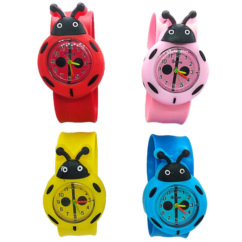 hot selling children watch for girls boys cartoon animal team waterproof digital kids watches student child gift baby clock