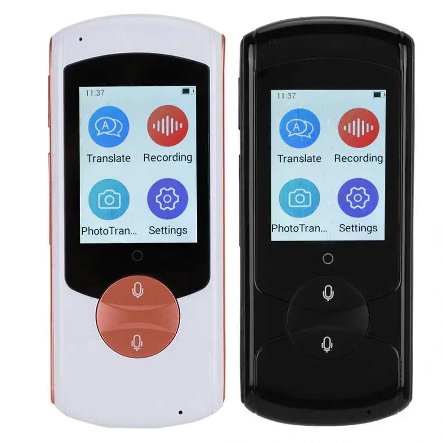 Портативный переводчик 2.0in экран 2 4G WiFi + 32G Интеллектуальный голосовой фото