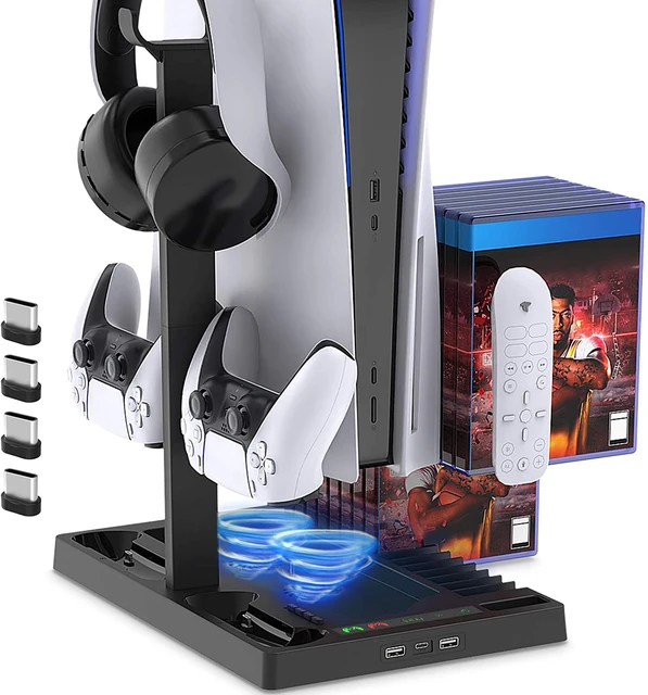  MENEEA Soporte horizontal para consola PS5 con