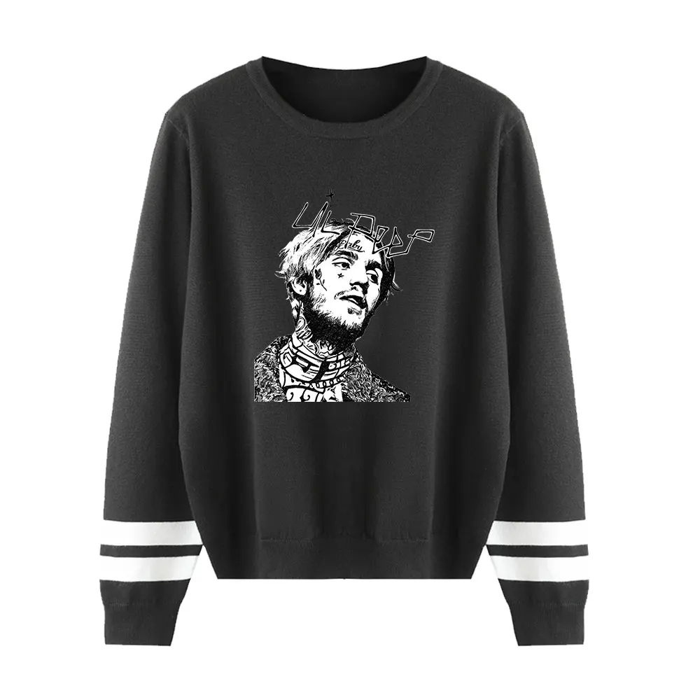 Универсальный свитер lil peep для мужчин и женщин Модный классический с принтом в стиле Харадзюку Повседневный