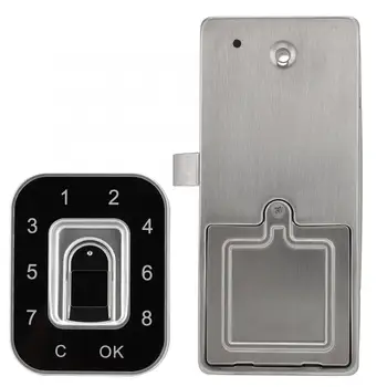 

G12 Fingerprint Password Lock For Drawer Shoe Cabinet Office Home Bank Exclude Battery Password Lock