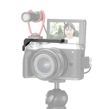 

for Canon M6 Mark II Camera Microphone Fill Light Extension Bracket Cold Shoe Mount Accessories