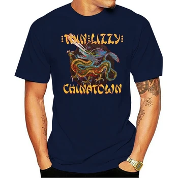 

2020 NEW T Shirt Thin Lizzy Men Chinatown X-Large Red Spring Summer
