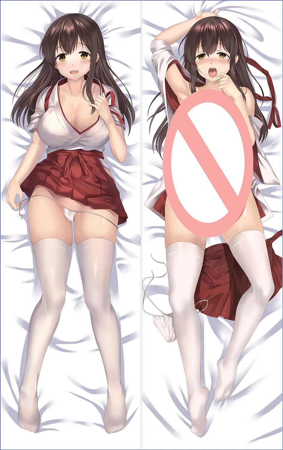 S25 Аниме Kantai Коллекция Dakimakura Чехол kancolle Kirishima& Taihou персонажи Shimakaze& Zuikaku Чехол на подушку - Цвет: S25