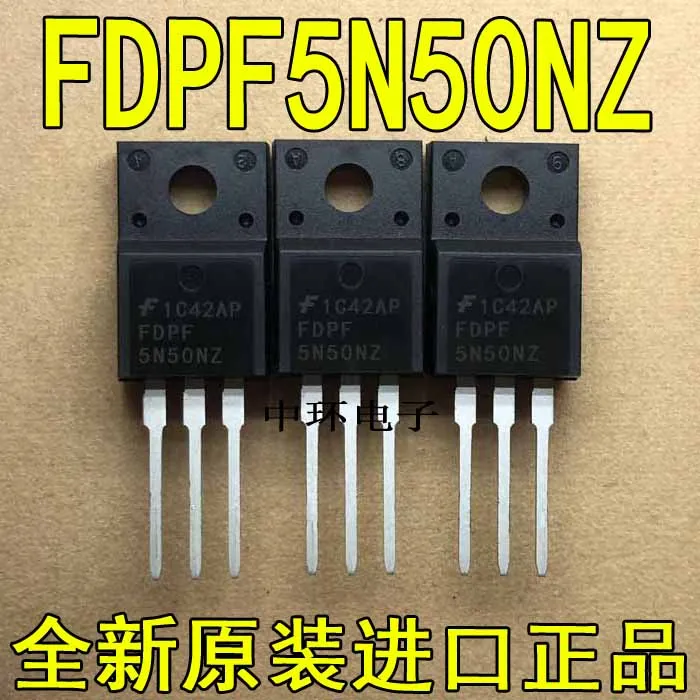 10pcs/lot FDPF5N50FT TO-220F FET 4.5A 500V | Обустройство дома