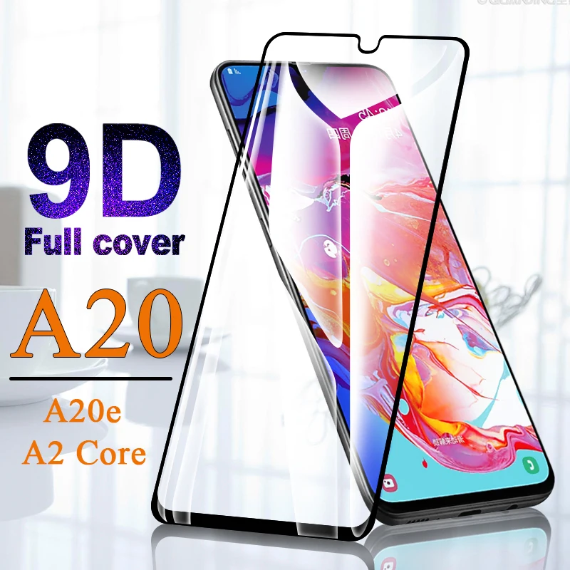 

9D Protective glass on the for samsung galaxy a20 e a20e a2 core a 20 tempered glas samsung galax verre armor Samsyng a2core