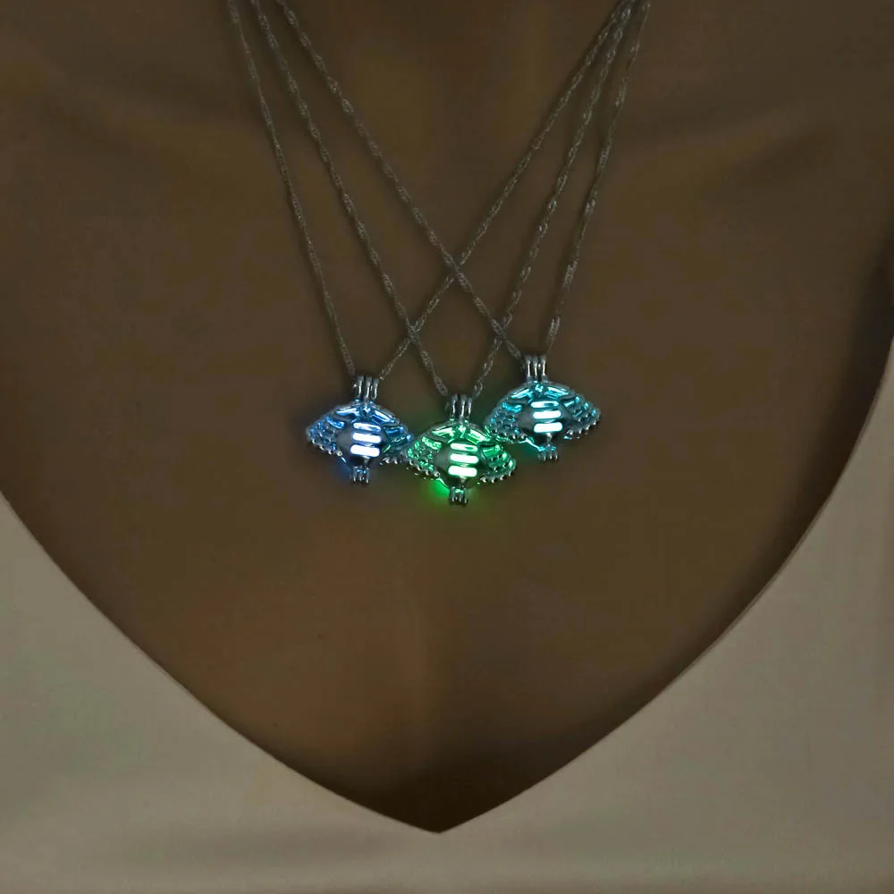 Luminous Pendant Necklace Jewelry women 