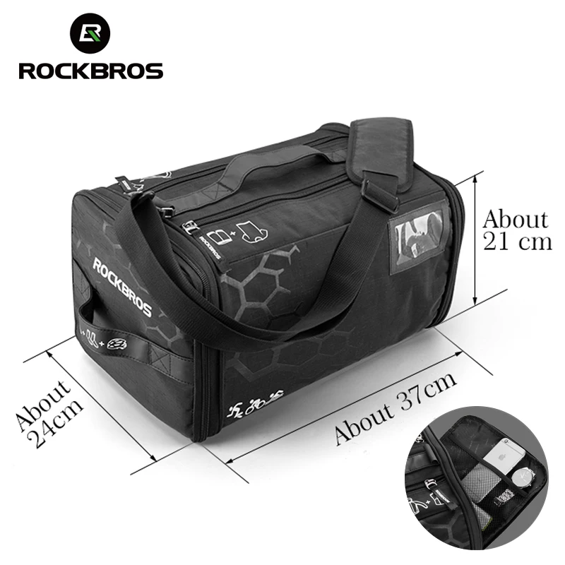 Водонепроницаемая спортивная сумка ROCKBROS для фитнеса путешествий женская сухой и