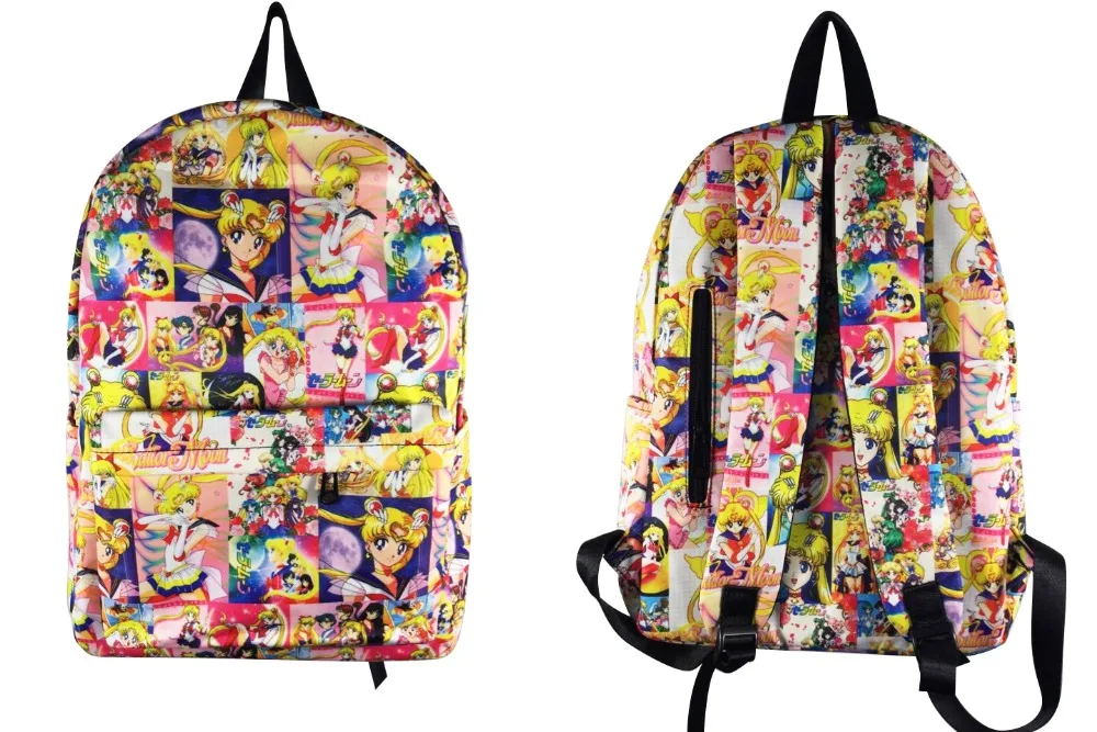 IVYYE Sailor Moon Hatsune Miku модные рюкзаки рюкзак с рисунком Повседневный школьный рюкзак туристический рюкзак унисекс