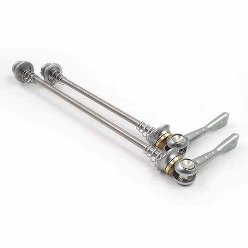 Gray-Titanium Axle WILDSIDE 1 пара titanium сплава велосипед cnc эксцентрики Сверхлегкий велосипедные дорожные детали mtb горный велосипед QR аксессуары - Цвет: Gray-Titanium Axle