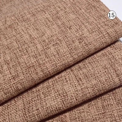 1 pcs 50cmx145cm O QUANFANG твердый Коло Полиэстер Хлопок Лен ткань для лоскутного шитья, DIY шитье, диван, занавес ткань мебель покрывало половина метра - Цвет: 1 pcs 50cmx145cm O