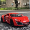 1:32 Lykan Hypersport Alloy Sport Car Model Diecast & Toy Metal Vehicles SuperCar Model Simulation Collection Childrens Toy Gift 4