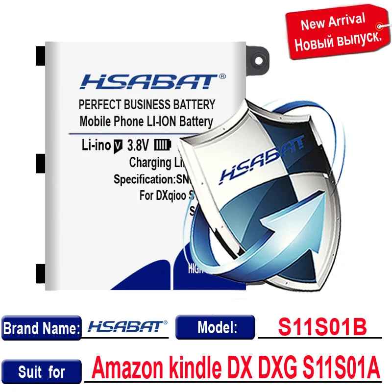 Лидирующий бренд аккумулятор 2500mAh S11S01B для Amazon kindle DX DXG S11S01A